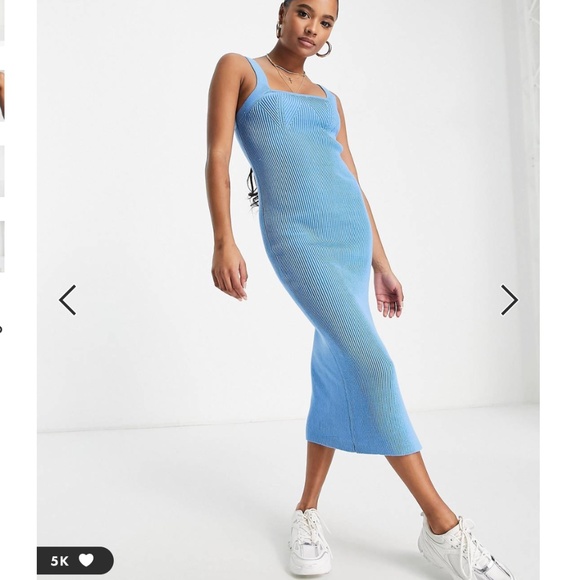 Baby blue tank dress NWT - Picture 4 of 4